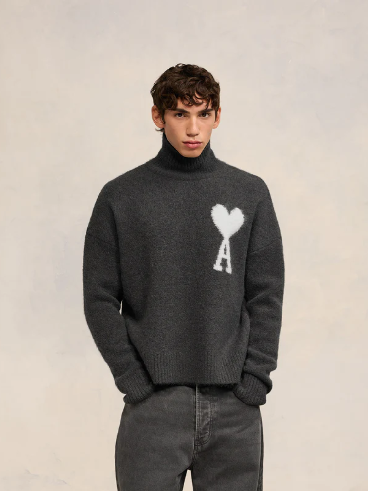 Ami de Coeur Funnel Neck Sweater