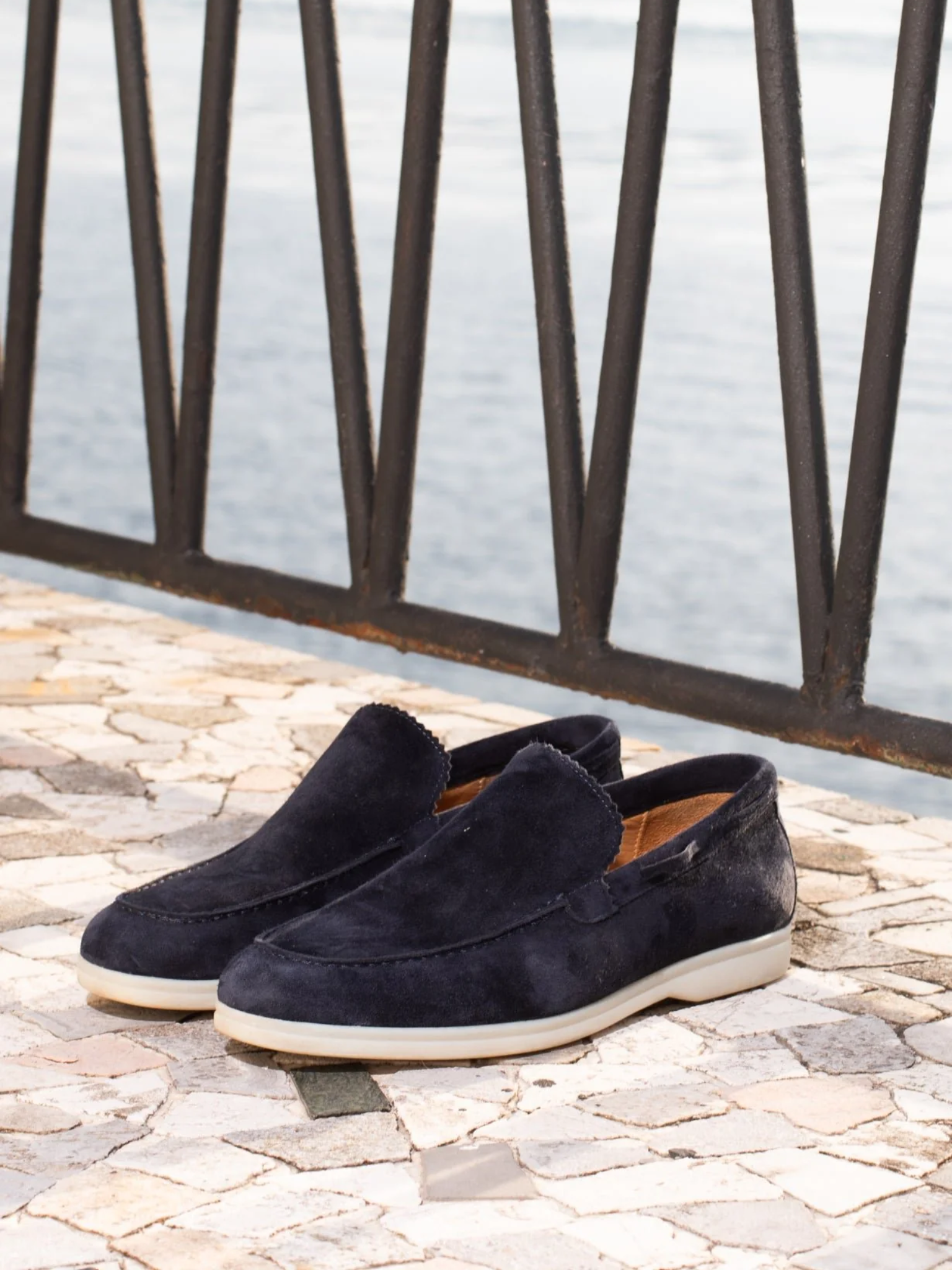 SUEDE YACHT LOAFERS